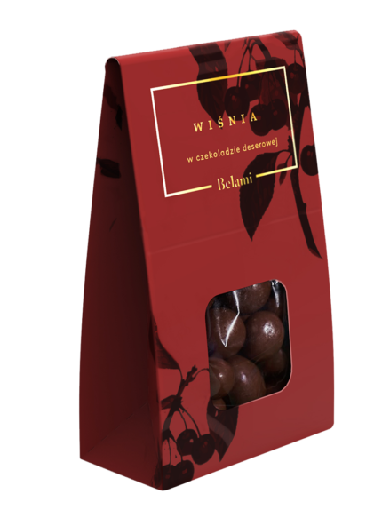 Kers <br>  in pure chocolade