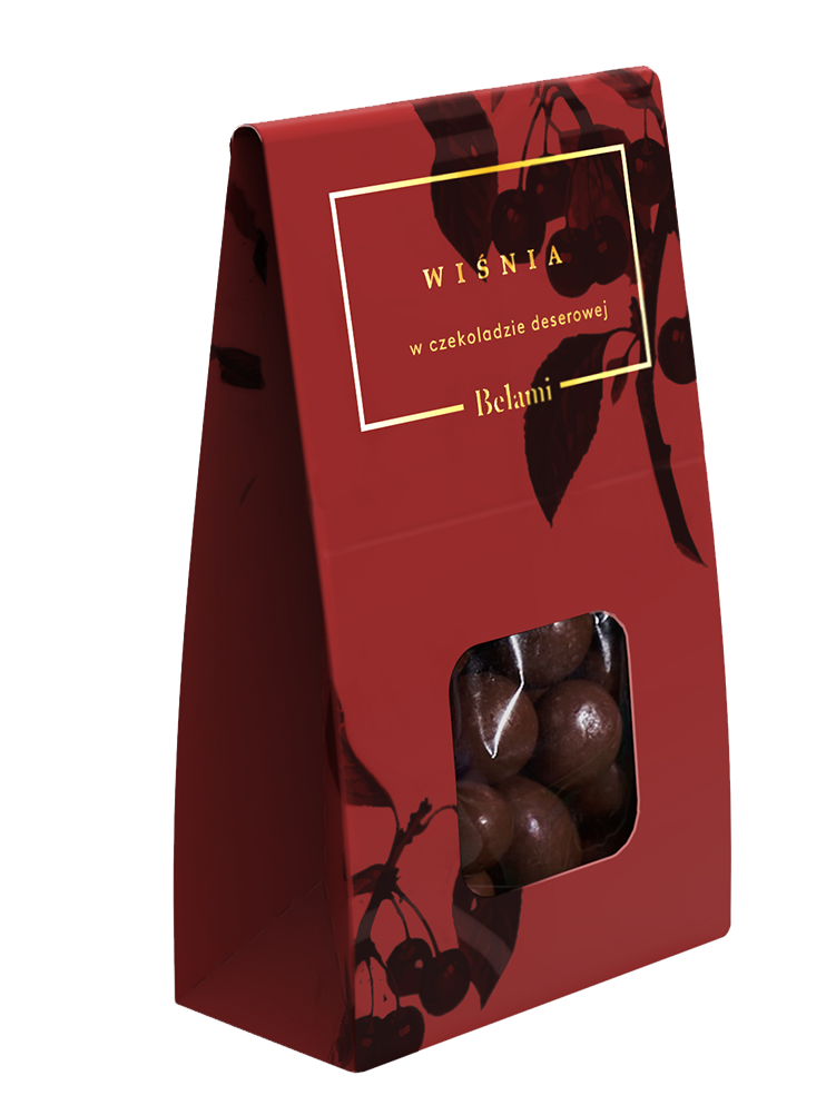 4-1 Kers <br>
in pure chocolade - Afbeelding 1