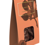 Abrikoos <br>   in pure chocolade