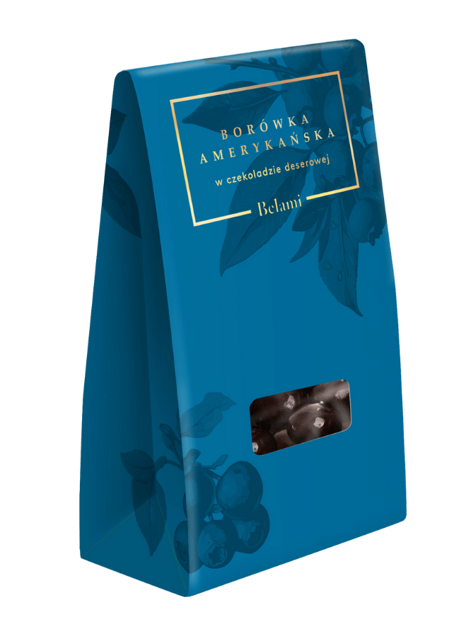 2 Blauwe bes <br>
in pure chocolade - Afbeelding 1