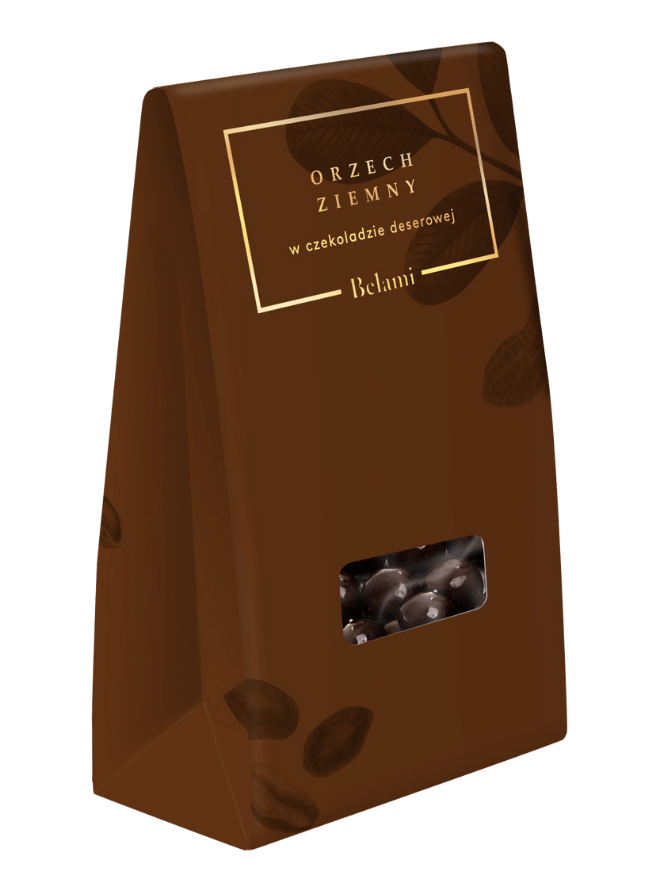 4 Pinda's<br>
in pure chocolade - Afbeelding 1