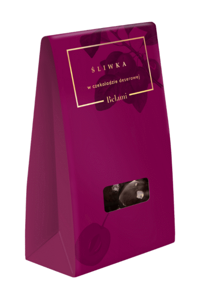 Pruim <br>  in pure chocolade