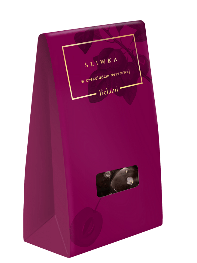 5 Pruim <br>
in pure chocolade - Afbeelding 1